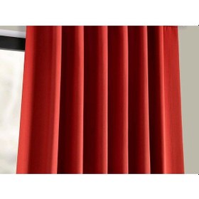 Resim Evdepo Home Blackout Karartma Fon Perde Kırmızı 