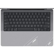 Resim Codegen Apple 14" Macbook Air M1 A2442 Space Gray Trackpad Koruyucu Sticker Etiket 