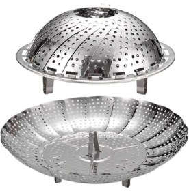 Resim Epilons Paslanmaz Çelik Buharda Pişirme Sepeti 