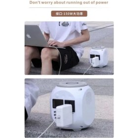 Resim Ilkeshop Konfulon CN01 Powerbank 45.000 Mah Kamp Şarj Pd - Beyaz 