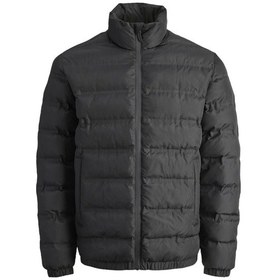 Resim Jack & Jones Jcofusıon Erkek Şişme Puffer Mont 12283171 Siyah 