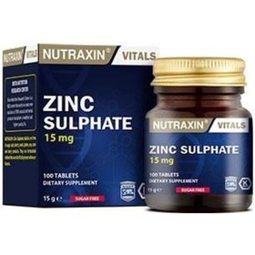 Resim Nutraxin Zinc Sulphate 100 Tablet 
