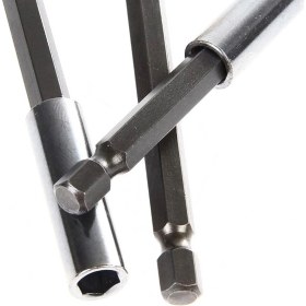 Resim Badem10 Nt Tools 1/4 Manyetik Bits Uzatma Civata Sıkma Ucu 100 mm Vidalama 