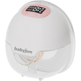 Resim Babyjem Yeni Nesil Led Ekran Ultra Vakumlu Giyilebilir Göğüs & Süt Pompası 