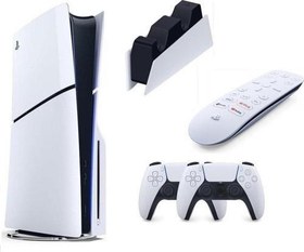 Resim Playstation 5 Slim CD'Lİ Edition +2.Dualsense + Şarj İstasyonu+PS5 Media kumanda Oyun Konsolu 