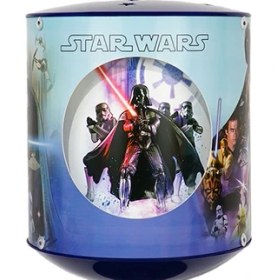 Resim Disney Star Wars Çocuk Odası Masa Lambası Ikili Abajur Lisanslı 