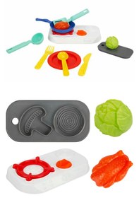 Resim Oyuncak 11 Parça Mutfak Oyun Seti Çocuk Evcilik Mutfak Seti 