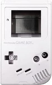 Resim Sunvalley Ekstra Beyaz GB IPS Muhafaza Kılıf Kabukları Seti Değiştirme, Gameboy GB Classic Fat El Oyun Konsolu ile Uyumlu, %100 Uyumlu Aydınlatmalı Ekran Ekranı Özel Gövde Kapakları + Vidalar 