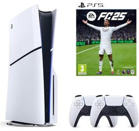 Resim Playstation 5 1 TB Slim Cd Edition Konsol 2. Ps5 Kol Ps5 FC 25 Oyun 
