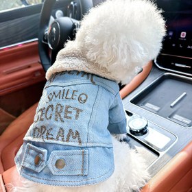 Resim Küçük Köpek ve Kedi için Kabarık Polar Astarlı & Çıtçıtlı İlkbahardan Sonra - Kalın Sıcak Dış Ceket, Pomeranyalı, Çivava, Şih Tzu gibi küçük ırklara özel sevimli evcil hayvan giyimi - Araba yolculuklarında gezintilerde rahat bir sonbahar çıkartması kolayca takılabilen düğmeli şapkalar, şekillendirmeli köpürlü cephelerle mikrofiber astarlı. Mevsimlik stil sahibi. 