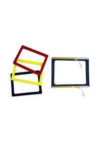 Resim Plastik Çerçeve Bantlı - A/5 21 15 Cm Pakette 10 Adet Antrasit 