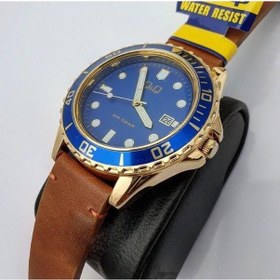 Resim Q&q A172j102y Fosforlu İbre Ve İndeksli 5 Atm Su Geçirmez Erkek Kol Saati Metalik Gri 