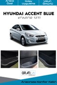 Resim GRAFICAR DESIGN Hyundai Accent Blue Konfor Seti - Iç Trim Kumaş Kadife Kaplama-ses Izolasyon Amaçlı Ürün 