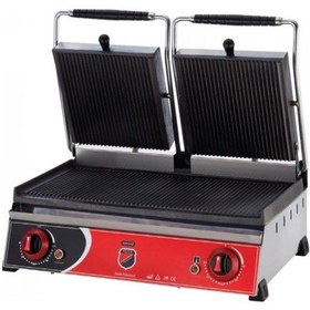 Resim Işıkgaz Siverinox Elektirikli Çift Kapaklı Tost Makinesi 20 Dilim 