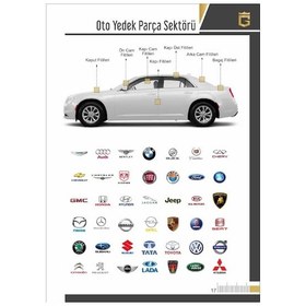 Resim Mercedes W108 Arka Cam Fitili - W108 Arka Cam Lastiği 