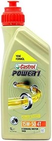 Resim Castrol Power1 15W/50 4T 1 Lt 4 Zamanlı Motosiklet Yağı 