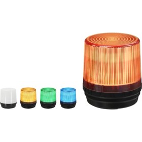 Resim Siron D180-60-R 24V Dc Buzzer Kırmızı Ikaz Lambası 