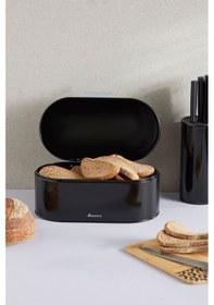 Resim Karaca Dustin Ekmek Kutusu Black 