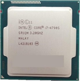 Resim Inte Core i7-4790S 3.20 GHz LGA1150 8 MB Cache 65 W İşlemci Tray 