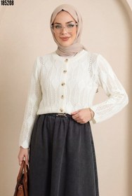 Resim Beli Lastikli Toka Detaylı Kot Etek Antrasit 
