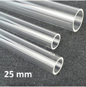 Resim Pleksi Boru Şeffaf Akrilik Tüp Saydam 25 X 2 Mm 553154022 