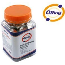 Resim Oring Mpc5f50 Cat5e Rj45 Metal Ftp Modular Plug 50u" - 100 Adet 