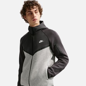 Resim Nike M Tech Fleece Mix Wr Hoodie Erkek Ceket 