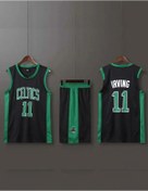 Resim Real Football Celtics Irving Yetişkin Basketbol Forması 460813435 Siyah 