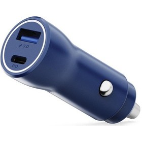 Resim Nautica CH20 20W PD 18W QC Araç İçi Şarj Cihazı Navy 