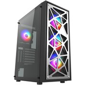 Resim VENTO Vg12a Fsp 650w 80 4x120mm Rgb Fan Temperli Cam Usb 3.0 Mesh Atx Mid-tower Gaming (OYUNCU) Kas 