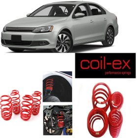 Resim X POWER TUNİNG VW JETTA 2011-2017 MK6 COİL-EX 3.5 CM HELEZON SPOR YAY 