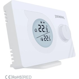 Resim General Life Mitra 220 Rf Kablosuz Dijital Oda Termostatı 