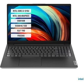 Resim Lenovo V15 G3 82TT00QNTX03 i3-1215U 12 GB 512 GB SSD 15.6" Free Dos Dizüstü Bilgisayar 