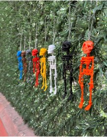 Resim 3DBASKILAR Iskelet Ayna Süsü (25 Adet) 