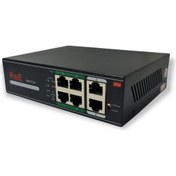 Resim Avenir AV-H1064PLS 4 Port Poe Switch + 2 Port Uplink Gigabit 