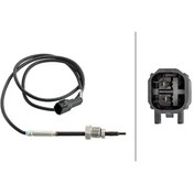 Resim Hella 6PT358181761 Egzoz Sicaklik Sensoru EB3G12B591FA EB3G12B591FB Uyumlu 