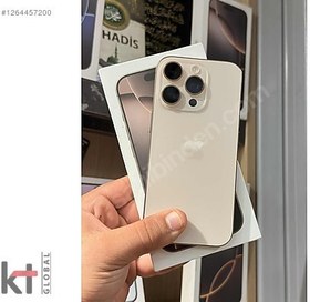 Resim Apple iPhone 16 Pro İkinci El YD | 128 GB | Çöl Titanyum 