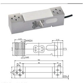 Resim L6E Loadcell Yük Hücresi Ağirlik Sensörü 
