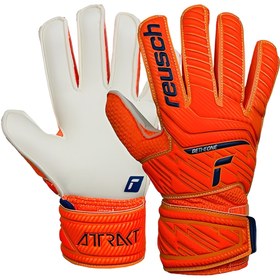 Resim Reusch Kaleci Eldiveni Attrakt Solid Orange 