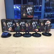 Resim Orijinal WB Batman Film Serisi Jack the Clown Gizem Kutusu Koleksiyon Figürü - Küçük Şık Ev & Araç Dekoru, Masa Süsü, Hayranlar için Mükemmel Doğum Günü ve Noel Hediyesi, Aile & Arkadaşlar İçin Süper Kahraman Dekorasyonu, Karakter Çeşitliliği, Kaliteli Koleksiyonluk 