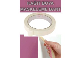 Resim Kl Home Boya Maskeleme Bant 18MM*25METRE 