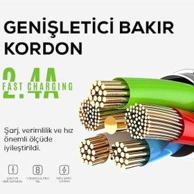 Resim Mobilefix Beyaz Ls32 Type-c Usb Kablo 