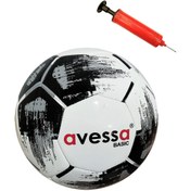 Resim Avessa Basic Futbol Topu Siyah No5 Pompalı 