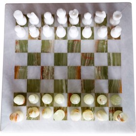 Resim Lüks Oniks Satranç Takımı – Doğal Taş ve Zarif Tasarım 