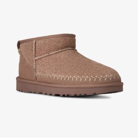 Resim UGG Classic Ultra Mini Biarritz Kadın Kahverengi Bot 