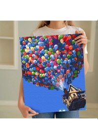 Resim Sayılarla Boyama Seti 40 X 50 Cm Tuval Şasesine Gerili Yukarı Bak 