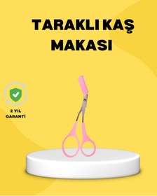 Resim Skygo Kaş Şekillendirme Makası Taraklı – Hassas ve Güvenli Kesim 