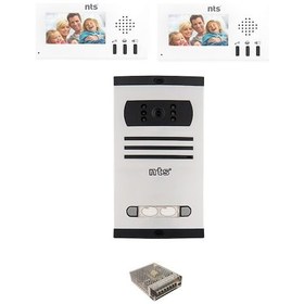 Resim Nts Diafon Görüntülü Iki Daire Için Villa Kit Set Komple 