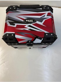 Resim Rexx 60 Litre Abs Motosiklet Arka Çanta - 04-renkli Çok Renkli 