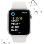 Resim Apple Watch SE 2 GPS 44mm Gümüş Rengi Alüminyum Kasa ve Spor Kordon Akıllı Saat Apple Watch SE 2 GPS 44mm Gümüş Rengi Alüminyum Kasa ve Spor Kordon Akıllı Saat